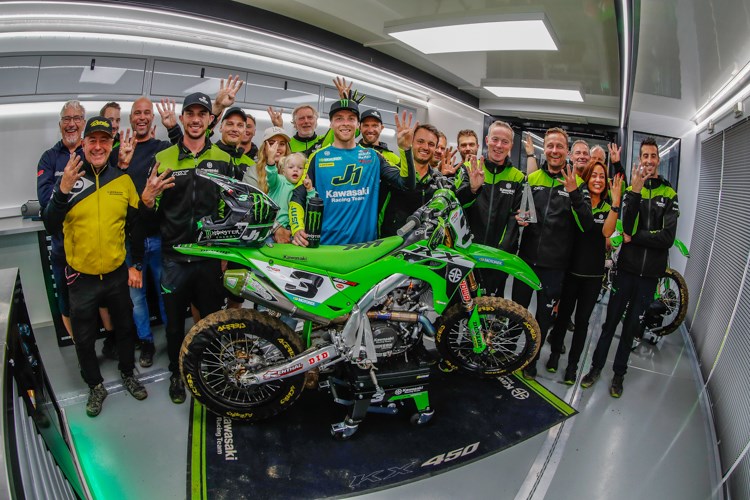 Febvre is currently sitting in second position in the MXGP championship